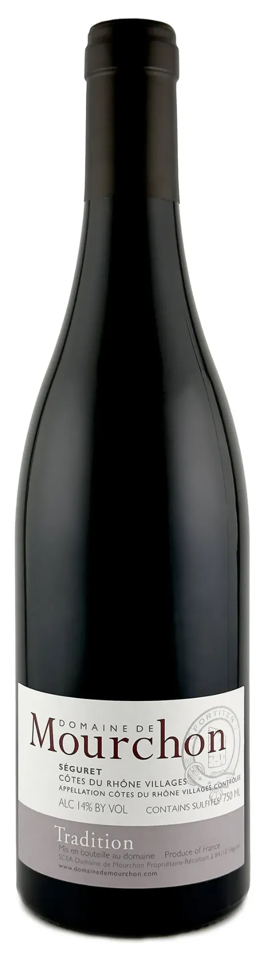 Tradition rouge 2023 - AOP CDR Villages Séguret